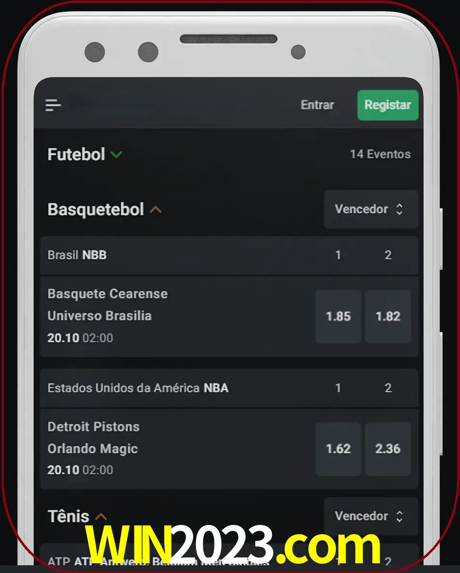 Aposte e assista aos esportes em formato ao vivo.