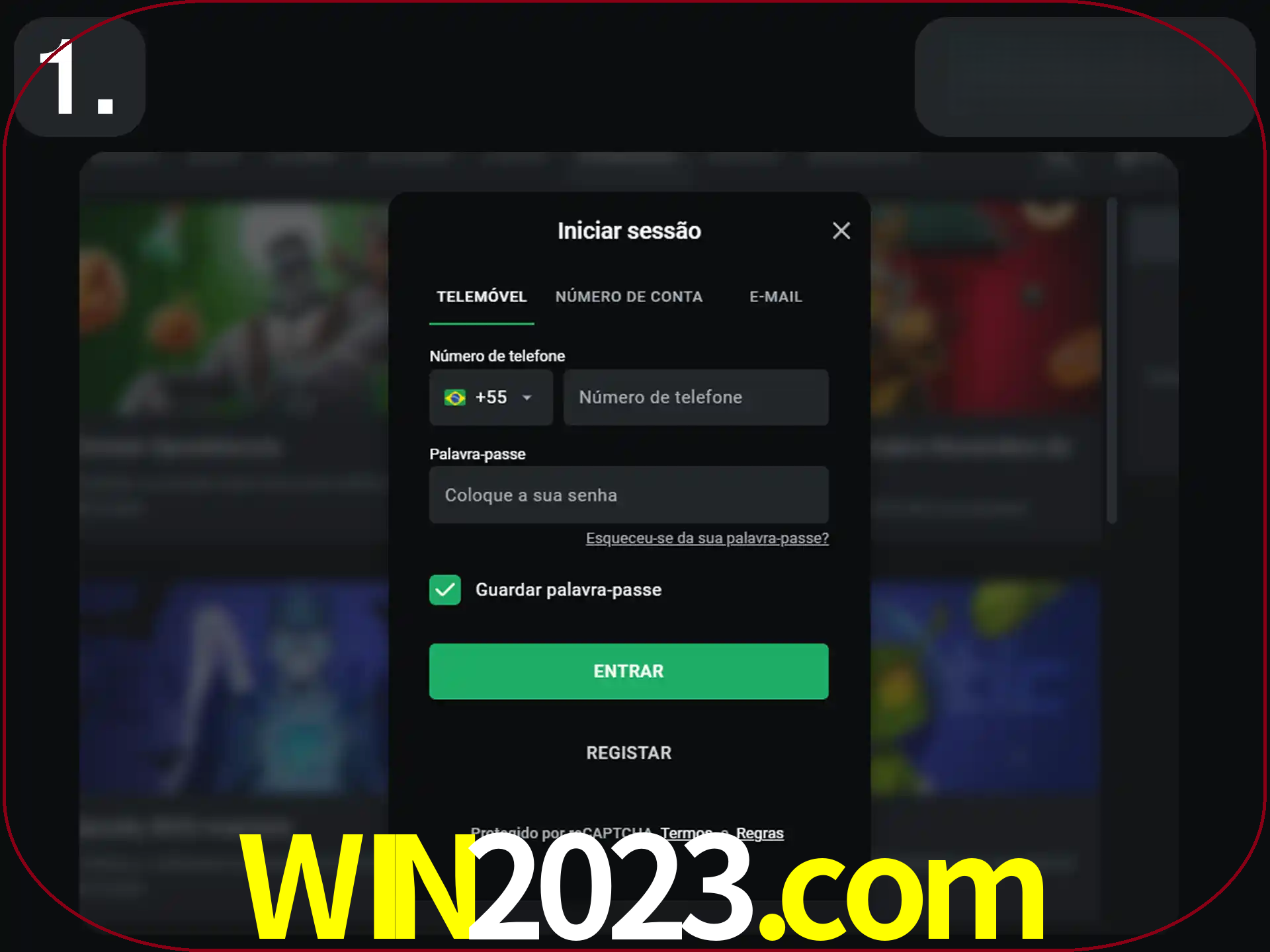 Acesse o site.
