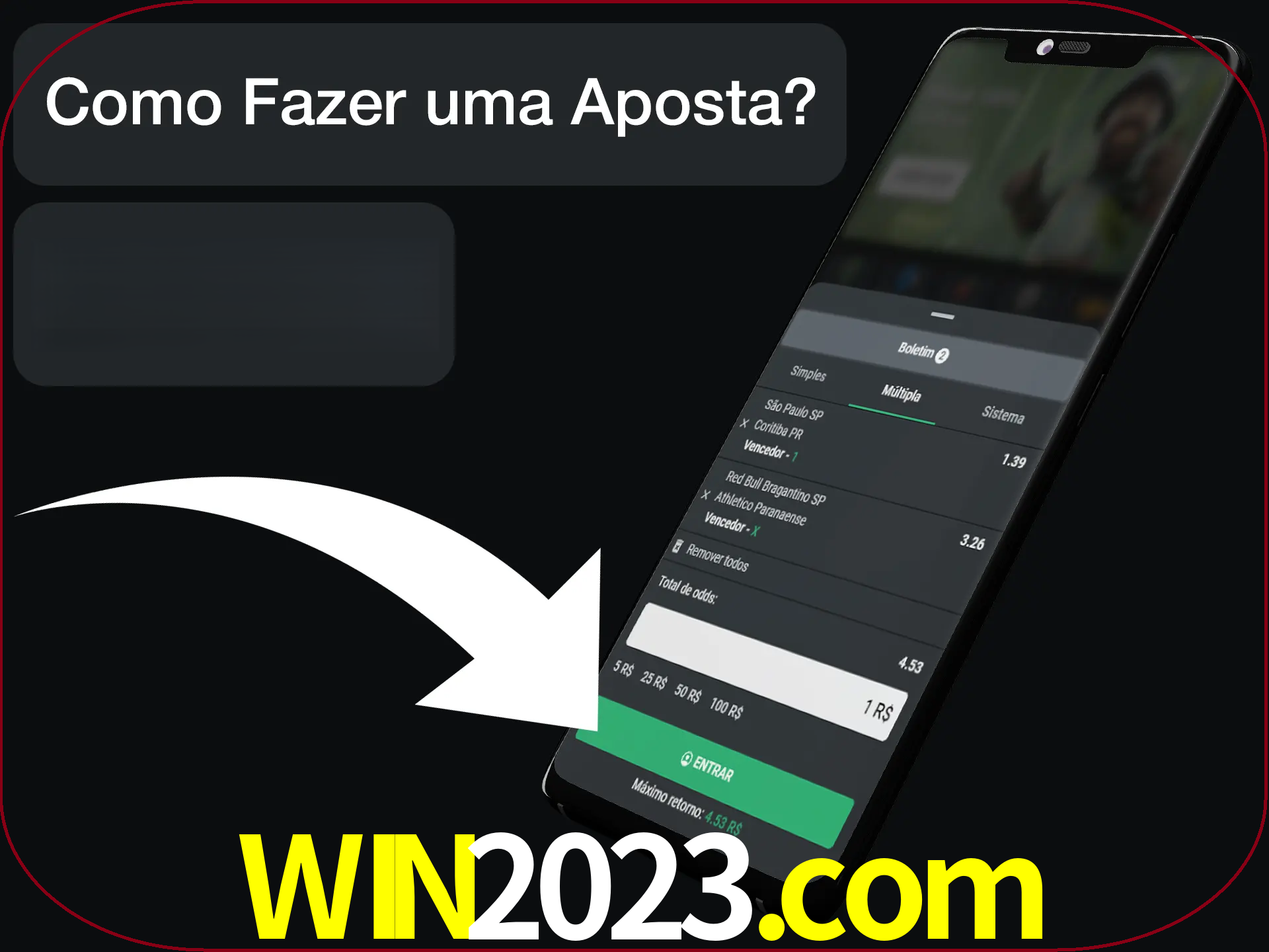 Preencha sua aposta e aguarde o resultado.